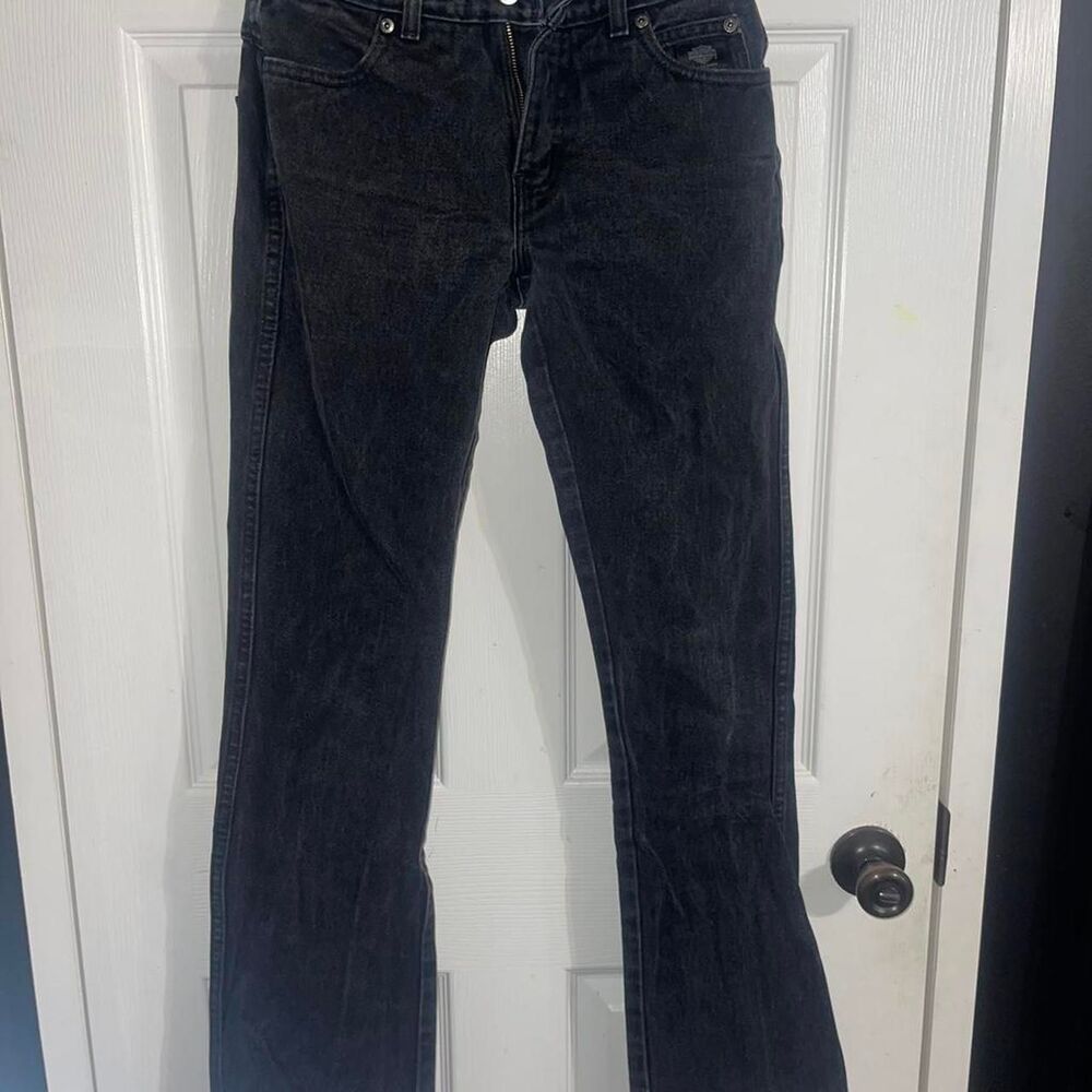Harley-Davidson Women's Jeans - Size 2 Long Bootcut